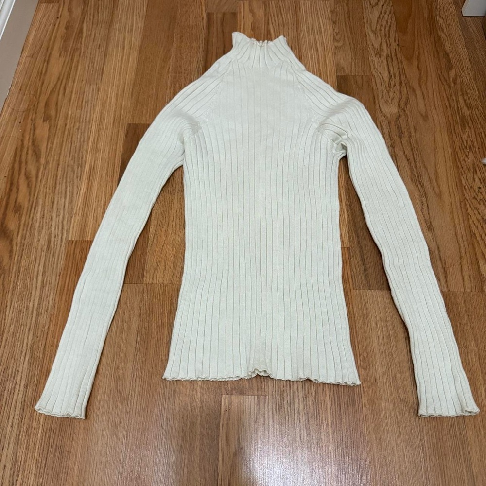 Sézane Charly Jumper in Ecru Size L - Picture 3 of 3